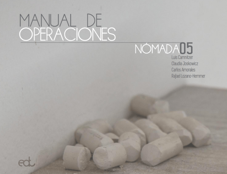 Manual de Operaciones - Nómada 05